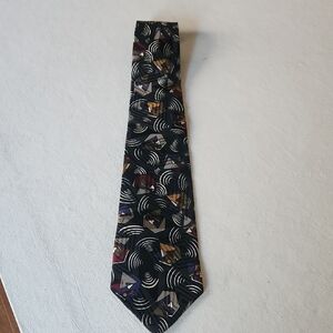 Retro Art Deco Design Cezani Men's Tie